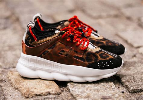 how do versace chain reaction fit|Versace chain reaction shoes price.